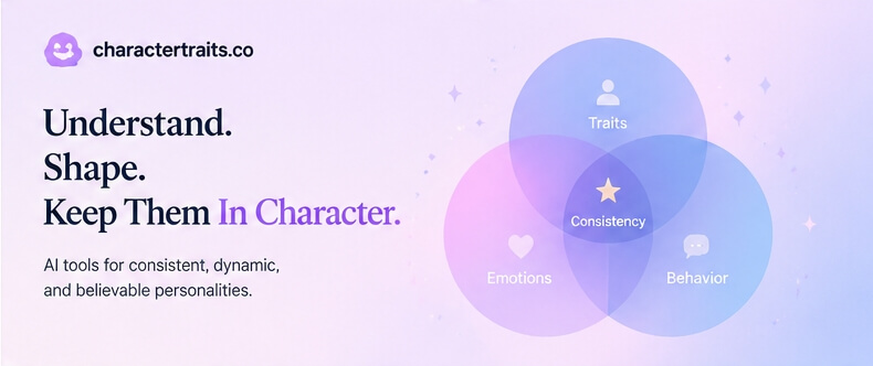 Character traits generator for fiction — AI drafts